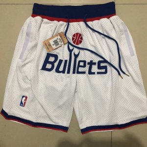 NBA Washington Wizards Bullets Just don shorts